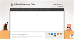 Desktop Screenshot of brillhartvet.com